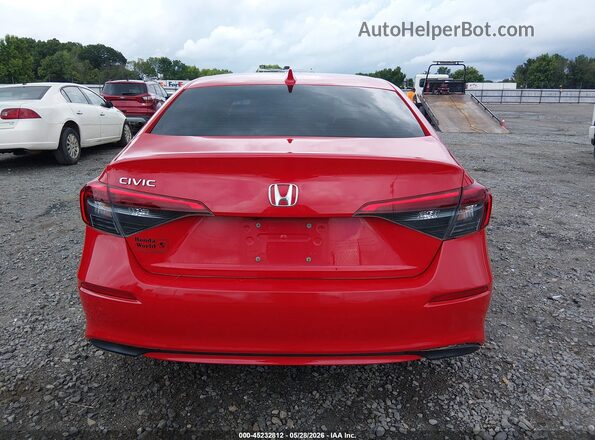 2HGFE1F72NH320902 2022 HONDA CIVIC Red 