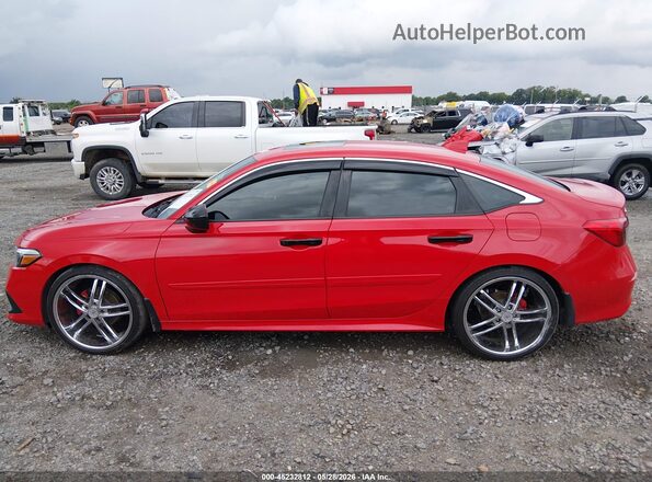 2HGFE1F72NH320902 2022 HONDA CIVIC Red Vista interior de 360 grados