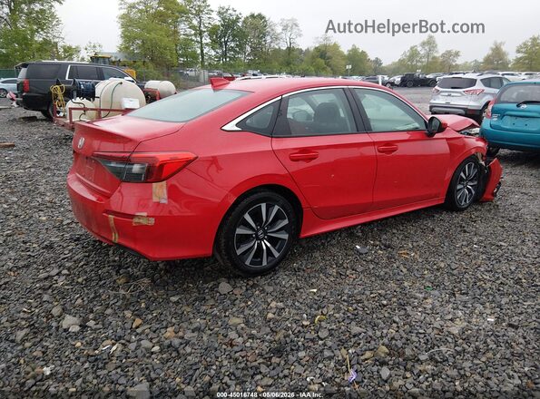 2HGFE1F72NH324836 2022 HONDA CIVIC Red 