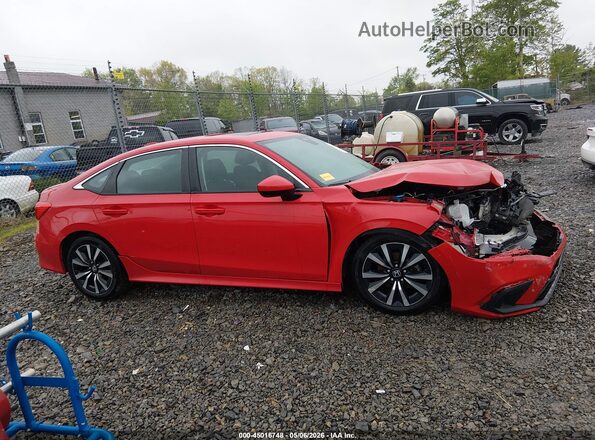 2HGFE1F72NH324836 2022 HONDA CIVIC Red 