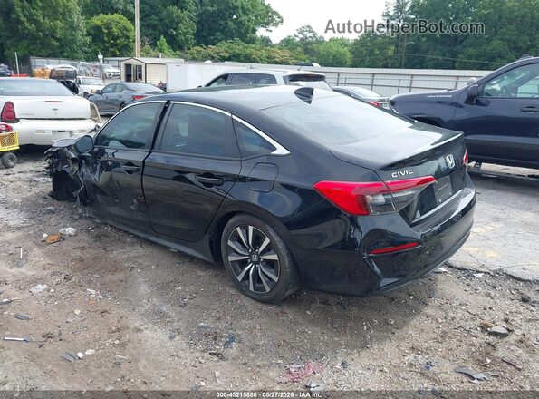 2HGFE1F75PH307760 2023 HONDA CIVIC Black Tył lewy
