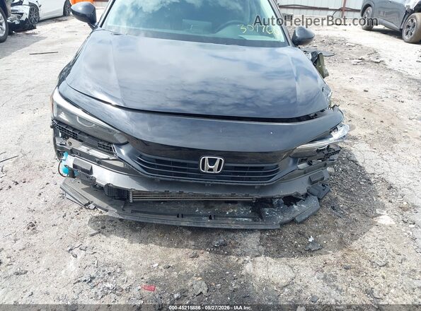 2HGFE1F75PH307760 2023 HONDA CIVIC Black Widok z przodu