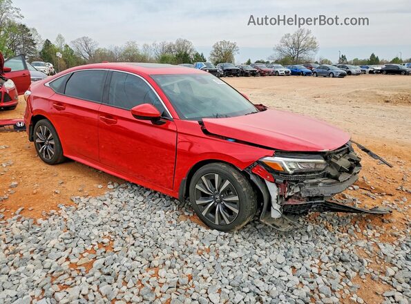 2HGFE1F76NH302564 2022 HONDA CIVIC Red 