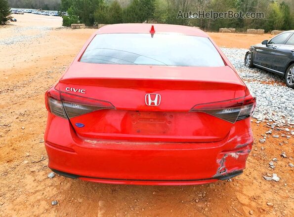 2HGFE1F76NH302564 2022 HONDA CIVIC Red 