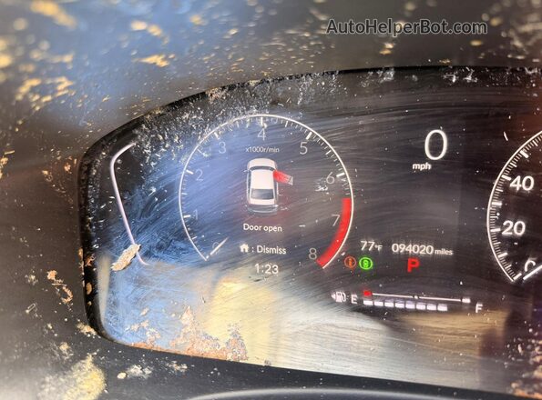 2HGFE1F76NH326668 2022 HONDA CIVIC Blue Սարքավորումների վահանակի տեսք