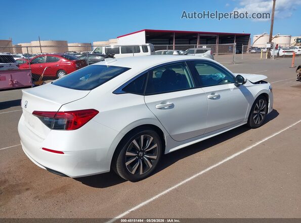 2HGFE1F76PH308903 2023 HONDA CIVIC Белый Задняя правая четверть