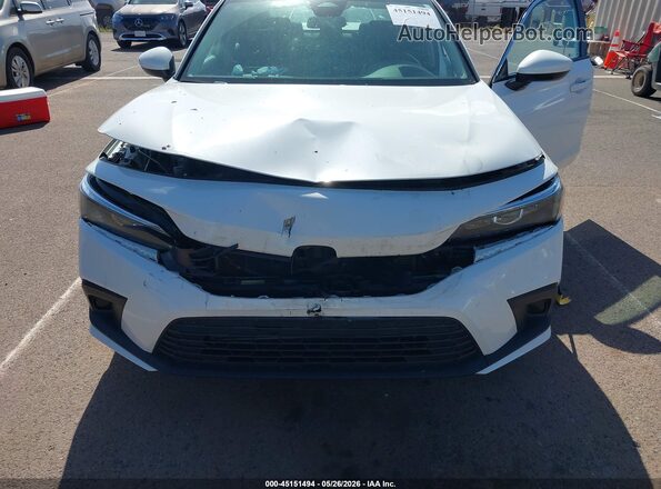2HGFE1F76PH308903 2023 HONDA CIVIC Белый Вид спереди