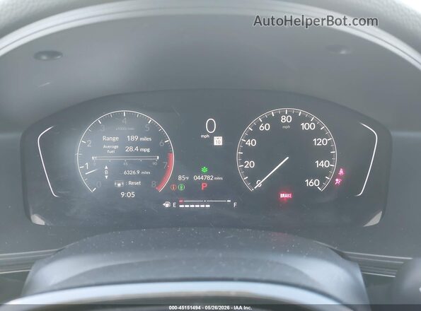 2HGFE1F76PH308903 2023 HONDA CIVIC Белый Вид задних сидений