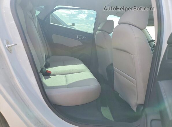 2HGFE1F77RH329133 2024 HONDA CIVIC White უკანა სავარძლების ხედი