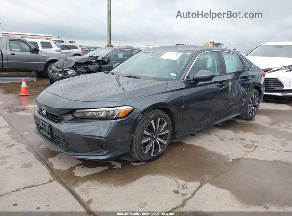 2HGFE1F78PH305484 2023 HONDA CIVIC Gray Передня ліва чверть