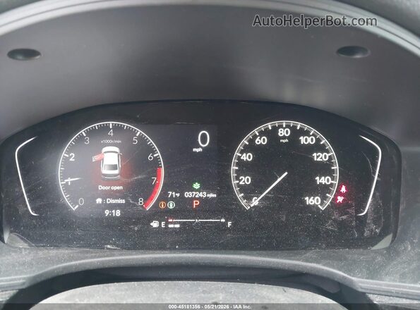 2HGFE1F78PH305484 2023 HONDA CIVIC Gray Вид задніх сидінь