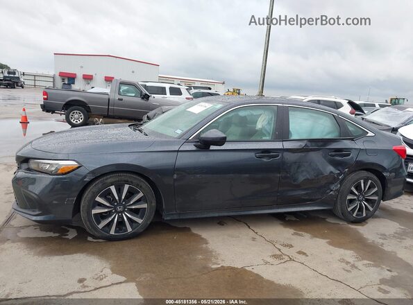 2HGFE1F78PH305484 2023 HONDA CIVIC Gray Панорамний вид салону 360°