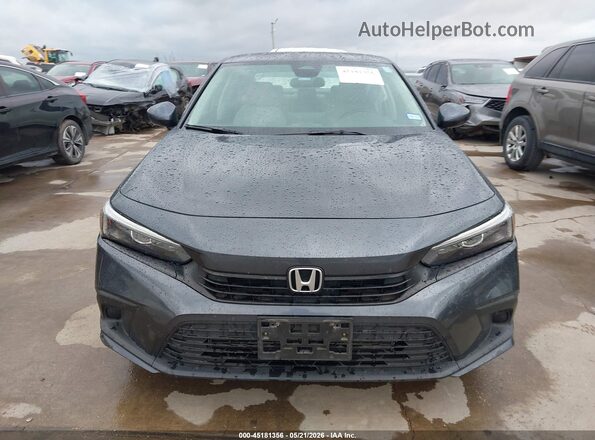 2HGFE1F78PH305484 2023 HONDA CIVIC Gray Вид щитка приладів