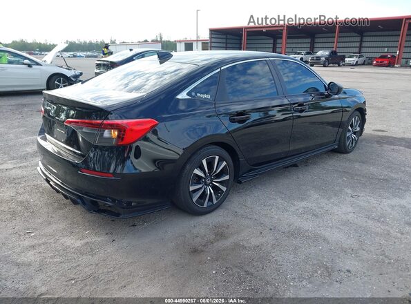2HGFE1F7XPH322786 2023 HONDA CIVIC Черный Задняя правая четверть