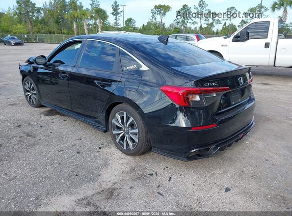 2HGFE1F7XPH322786 2023 HONDA CIVIC Черный Задняя левая четверть