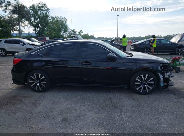 2HGFE1F7XPH322786 2023 HONDA CIVIC Черный Панорамный вид салона 360°