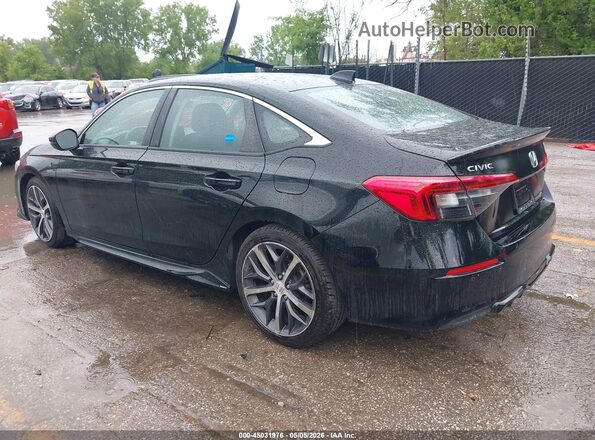 2HGFE1F91NH301520 2022 HONDA CIVIC Черный Задняя левая четверть