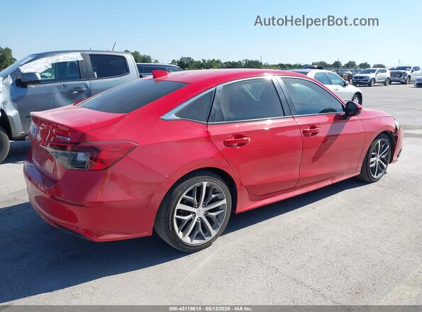 2HGFE1F91NH310217 2022 HONDA CIVIC Red უკანა მარჯვენა