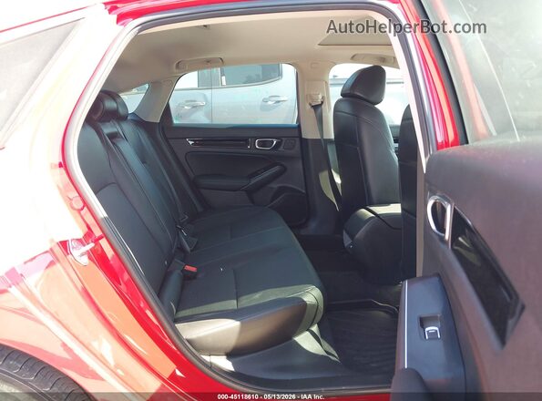 2HGFE1F91NH310217 2022 HONDA CIVIC Red VIN კოდის სტიკერის ხედი