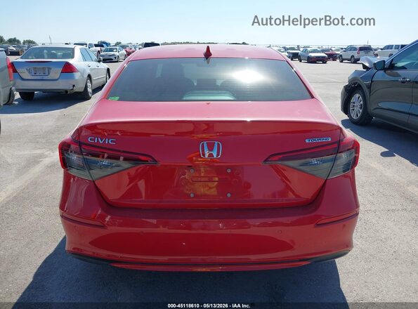 2HGFE1F91NH310217 2022 HONDA CIVIC Red 