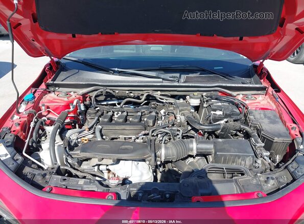 2HGFE1F91NH310217 2022 HONDA CIVIC Red უკანა ხედი