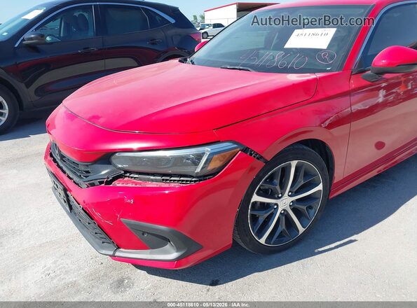 2HGFE1F91NH310217 2022 HONDA CIVIC Red 