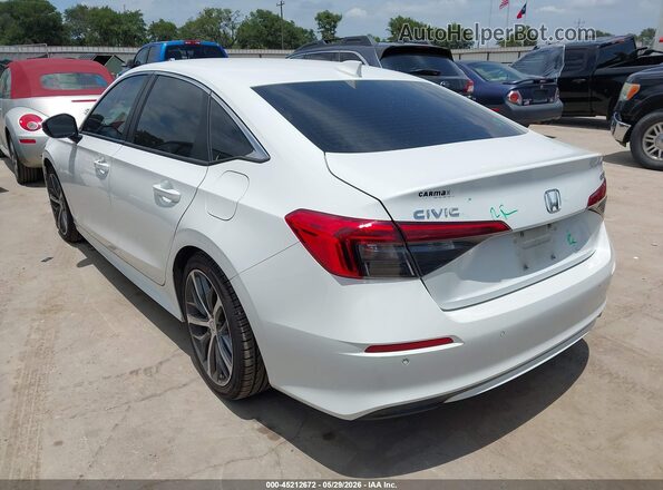 2HGFE1F92NH306323 2022 HONDA CIVIC White უკანა მარცხენა