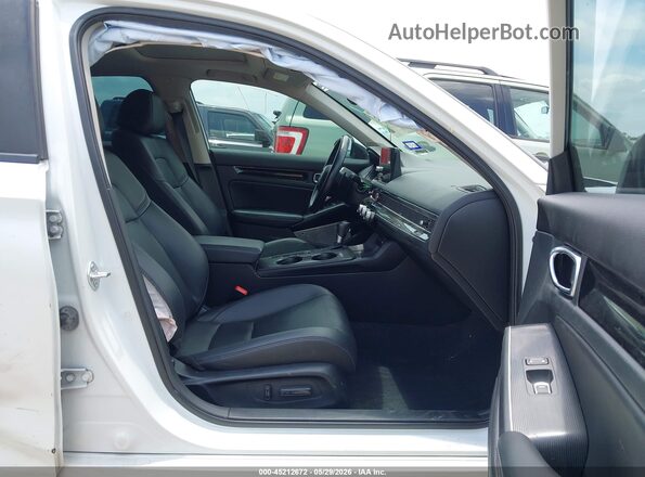 2HGFE1F92NH306323 2022 HONDA CIVIC White წინა სალონის ხედი