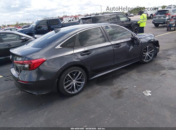 2HGFE1F92NH316110 2022 HONDA CIVIC Gray Հետևի աջ