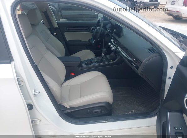 2HGFE1F92RH332992 2024 HONDA CIVIC White Widok wnętrza z przodu