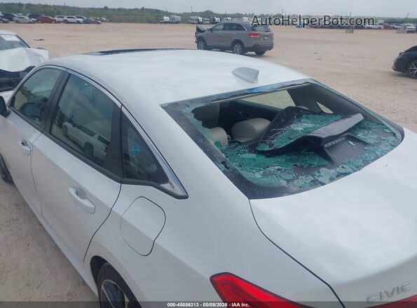 2HGFE1F92RH332992 2024 HONDA CIVIC White Widok z przodu