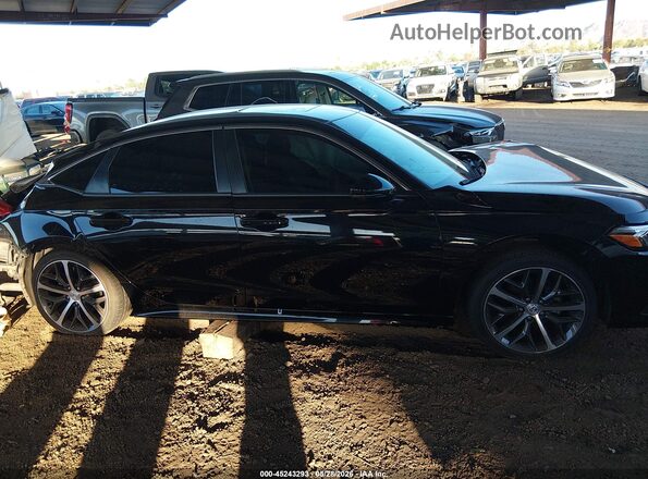 2HGFE1F93PH302610 2023 HONDA CIVIC Black Սալոնի հետևի տեսք