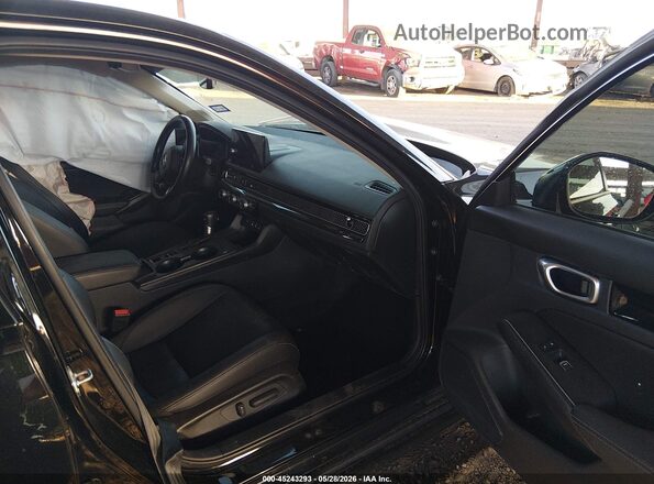 2HGFE1F93PH302610 2023 HONDA CIVIC Black Սալոնի դիմացի տեսք