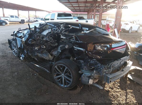 2HGFE1F93PH302610 2023 HONDA CIVIC Black Հետևի ձախ