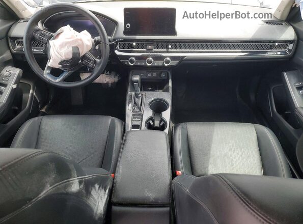 2HGFE1F93PH318337 2023 HONDA CIVIC Black Widok deski rozdzielczej