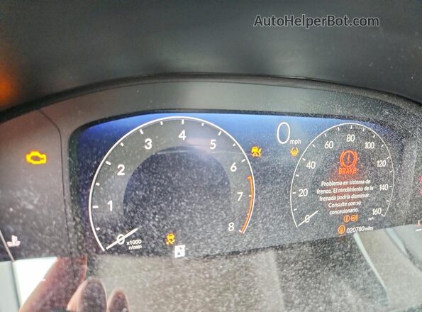 2HGFE1F93PH318337 2023 HONDA CIVIC Black Widok zestawu wskaźników