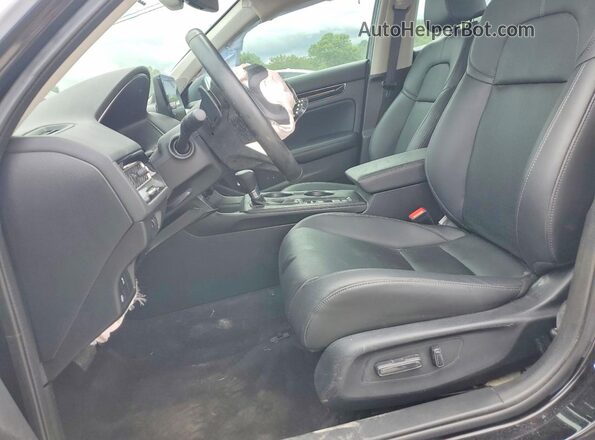 2HGFE1F93PH318337 2023 HONDA CIVIC Black Widok wnętrza z przodu