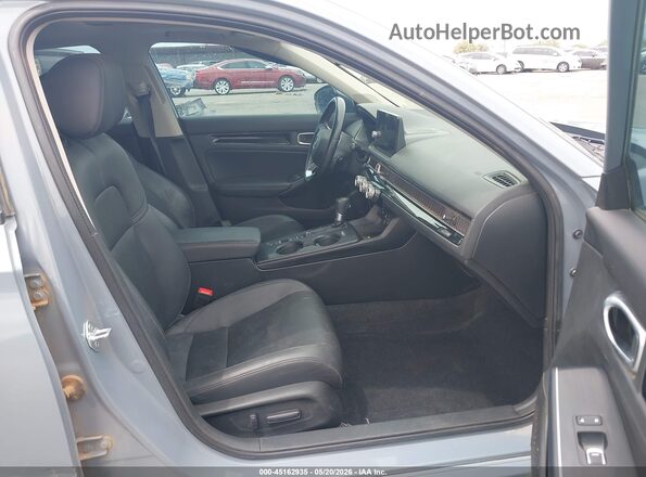2HGFE1F94PH303085 2023 HONDA CIVIC Серый Вид салона спереди