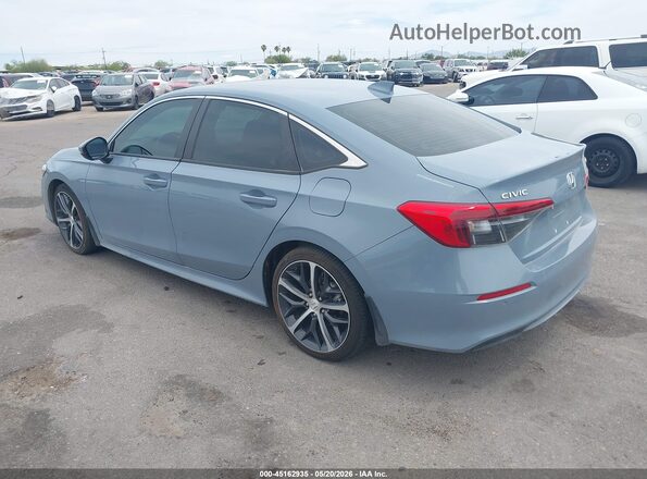 2HGFE1F94PH303085 2023 HONDA CIVIC Серый Задняя левая четверть