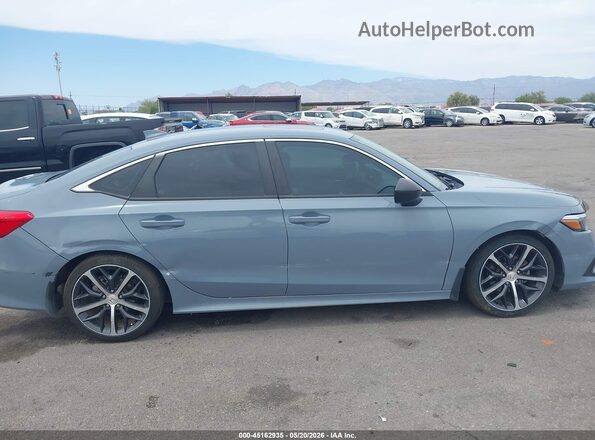 2HGFE1F94PH303085 2023 HONDA CIVIC Серый Вид задней части салона