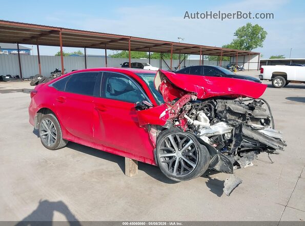 2HGFE1F97PH309057 2023 HONDA CIVIC Red 