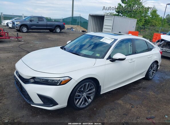 2HGFE1F98PH317829 2023 HONDA CIVIC White Передня ліва чверть
