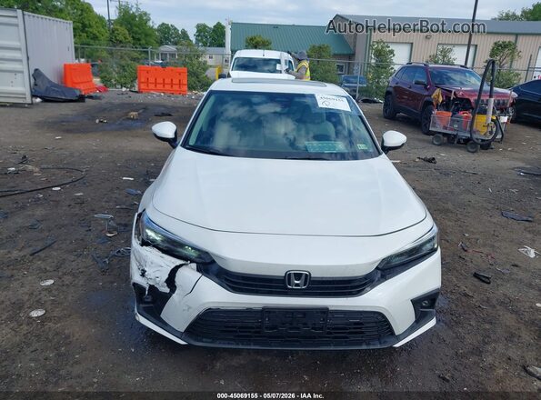 2HGFE1F98PH317829 2023 HONDA CIVIC White Вид щитка приладів