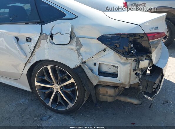 2HGFE1F99NH314791 2022 HONDA CIVIC White Widok z przodu