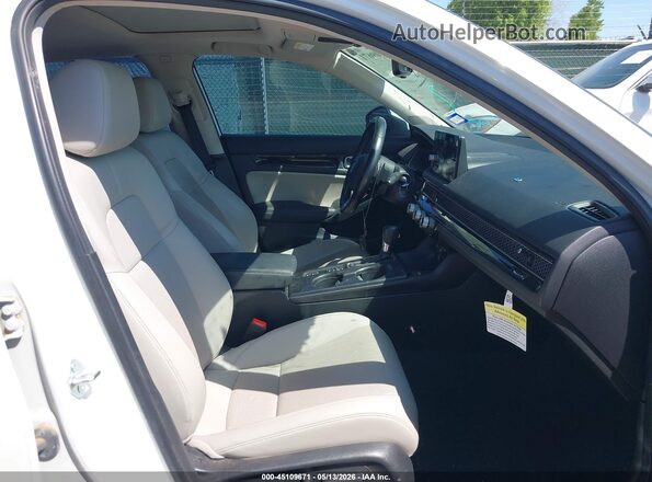 2HGFE1F99NH314791 2022 HONDA CIVIC White Widok wnętrza z przodu