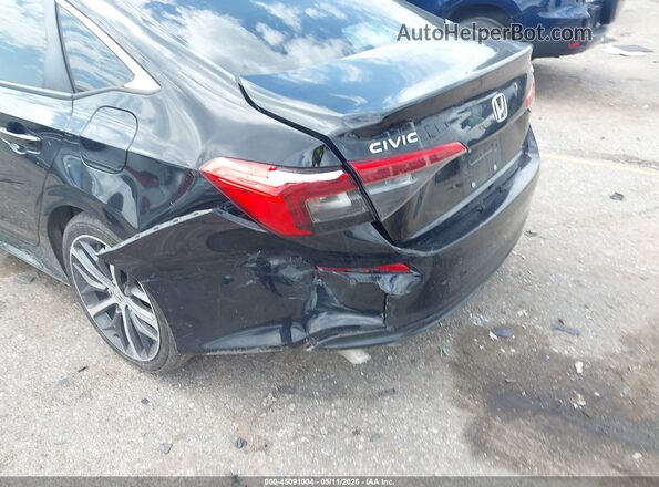 2HGFE1F9XNH302732 2022 HONDA CIVIC Black წინა ხედი