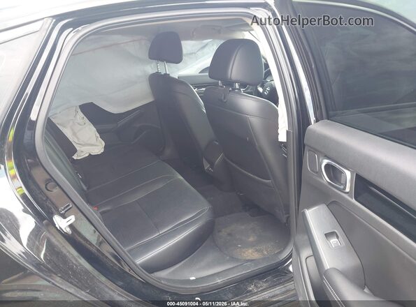 2HGFE1F9XNH302732 2022 HONDA CIVIC Black VIN კოდის სტიკერის ხედი
