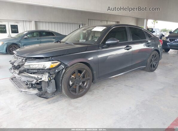 2HGFE2F20NH520672 2022 HONDA CIVIC Gray 
