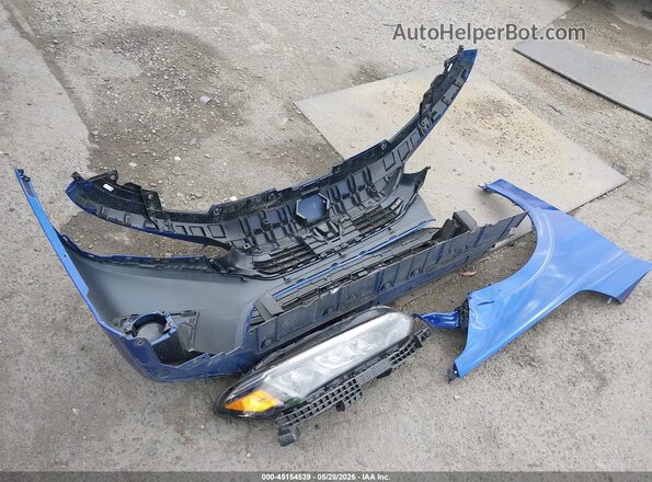2HGFE2F20PH560141 2023 HONDA CIVIC Blue Вид щитка приладів