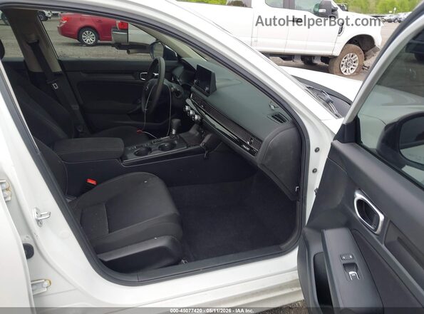 2HGFE2F20SH540058 2025 HONDA CIVIC White Սալոնի դիմացի տեսք